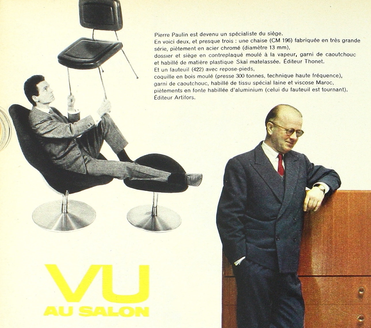Pierre Paulin et Marcel Gascoin