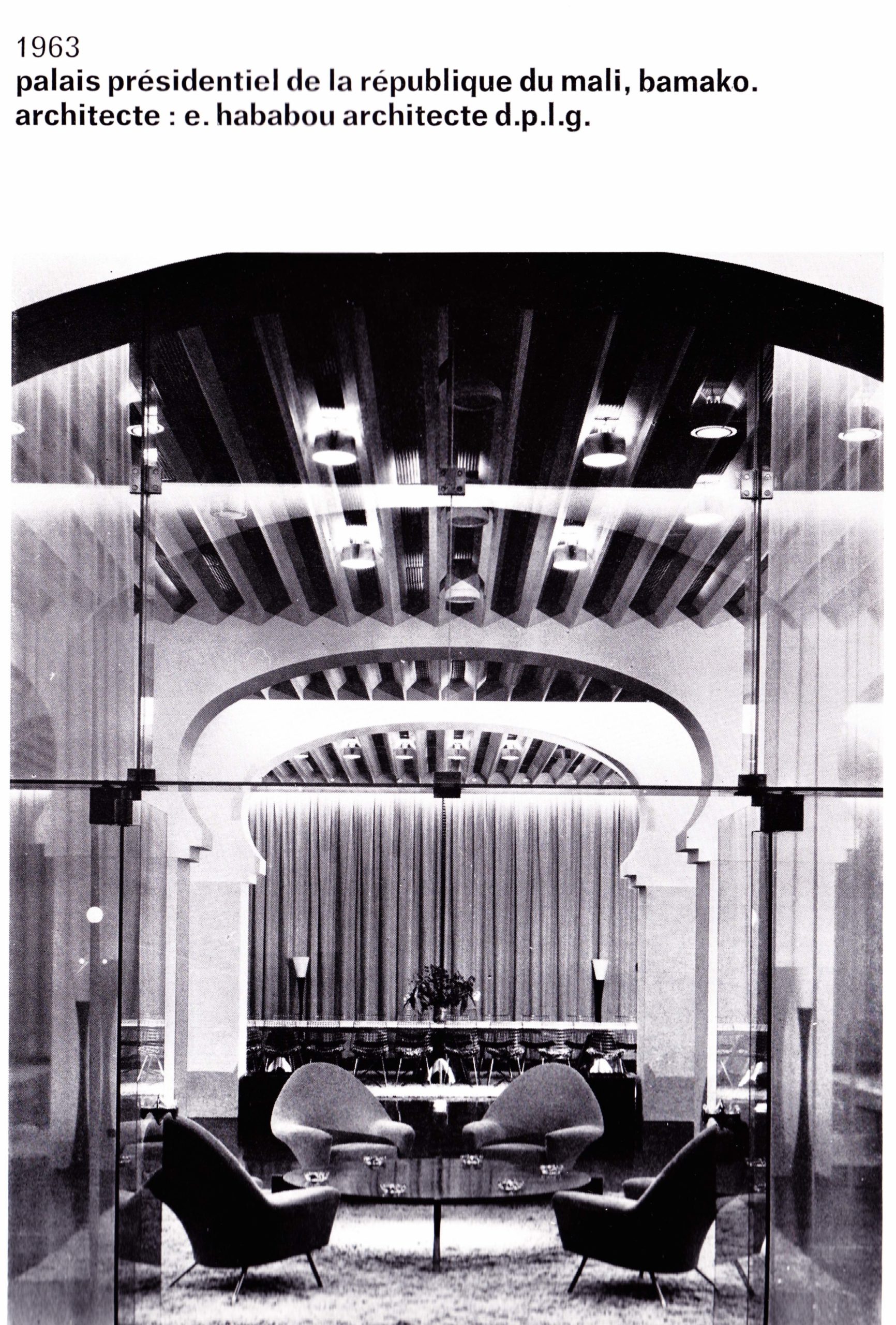 Catalogue d'Agence Motte 1969, Palais présidentiel du Mali, 1963