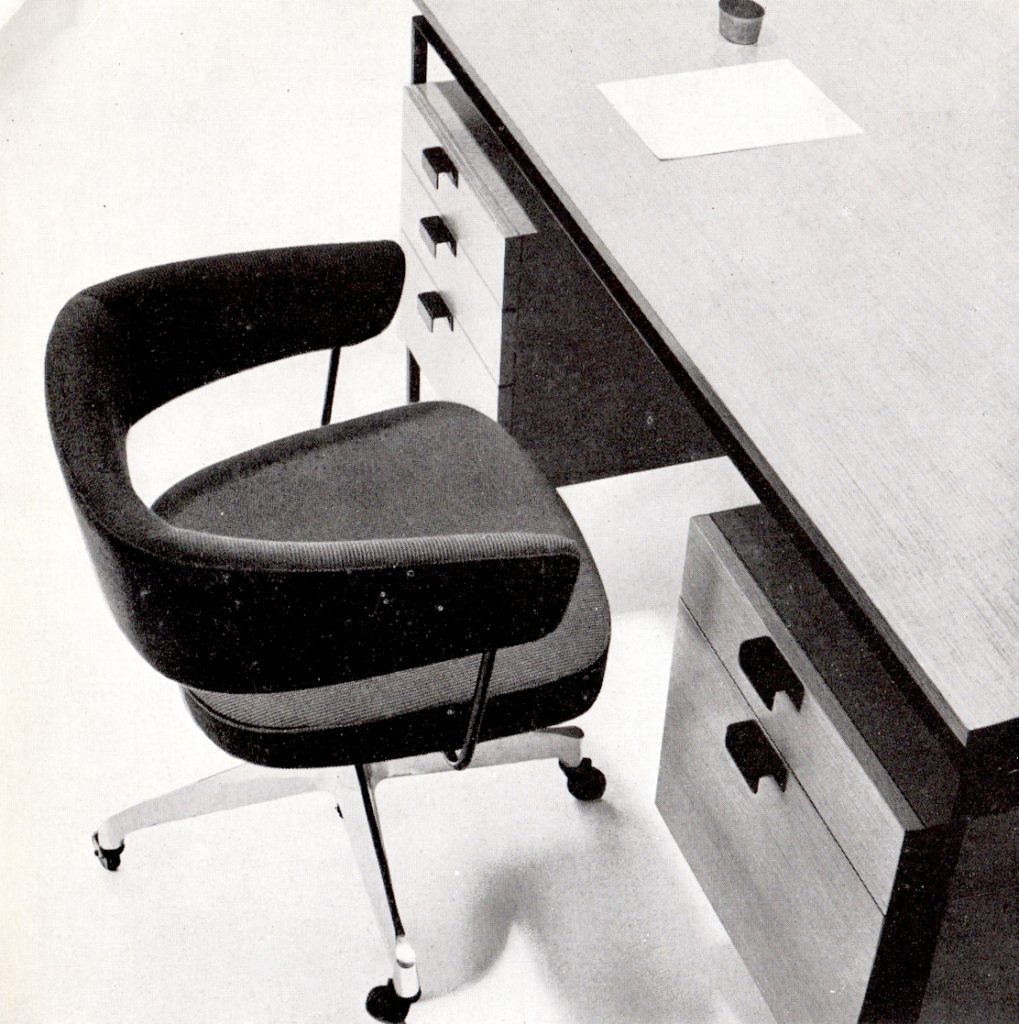 PAULIN fauteuil CM179 Archive Publicité Thonet 1958
