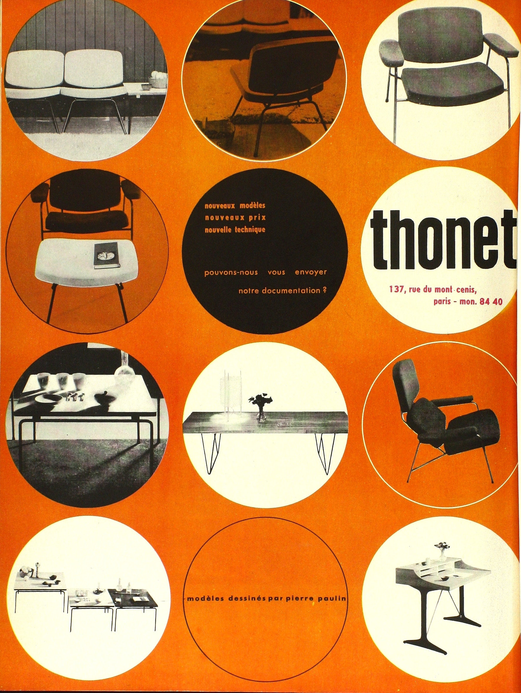 Publicité Thonet
