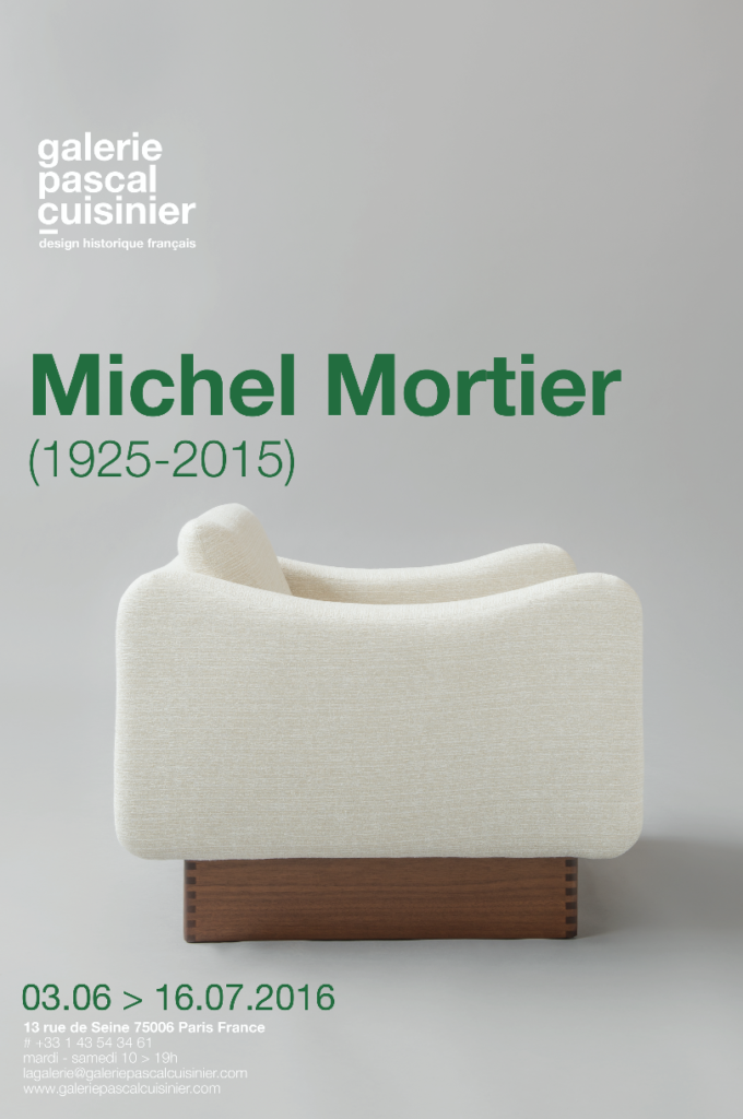 Affiche exposition Michel Mortier