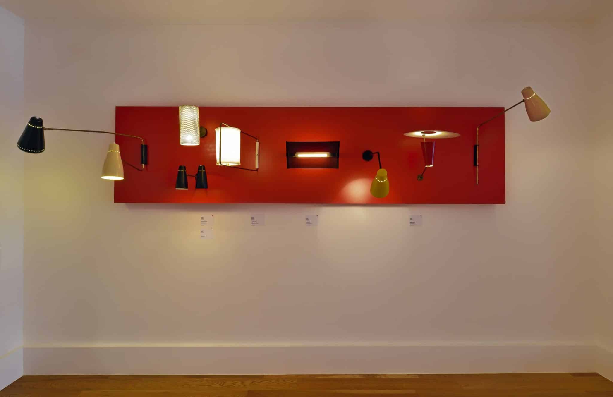 Luminaires de pierre Guariche exposition