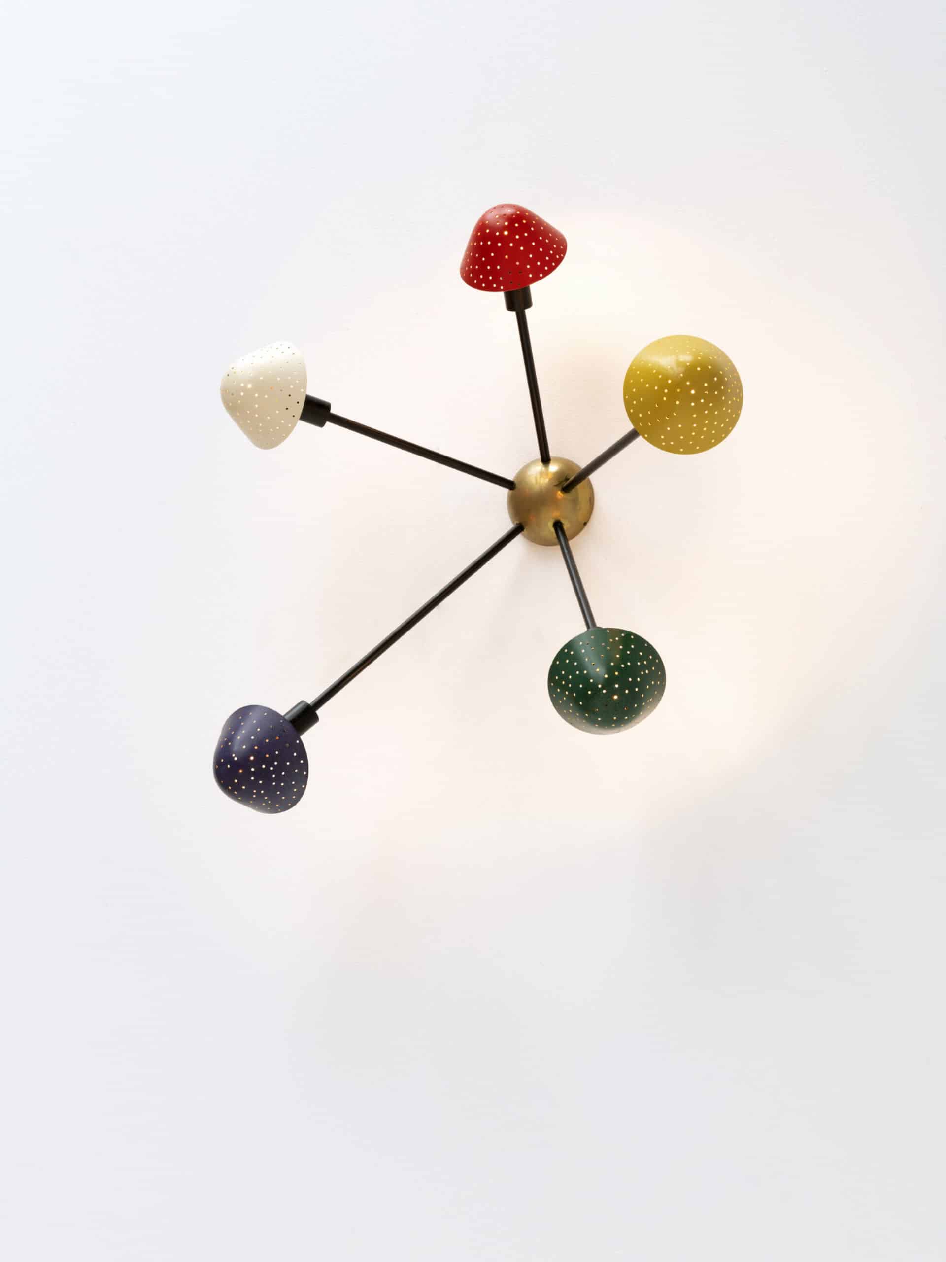 Ceiling lights - Design historique français - Galerie Pascal Cuisinier